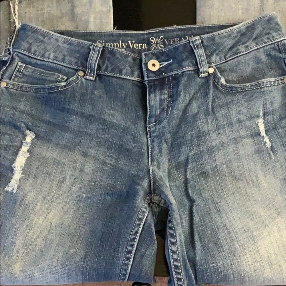 Cropped jeans